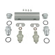 TurboZentrum Dual Anschluss Adapter Kit für 2x Walbro GSL 392