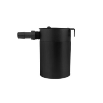 Oil catch can compact baffled Mishimoto / black | MMBCC-CBTWO-BK