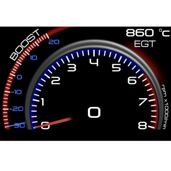 Universal multi function gauge display (Boost, RPM,...