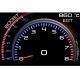 Universal multi function gauge display (Boost, RPM, Speed, EGT) for Double DIN head unit with sensors | Zada Tech