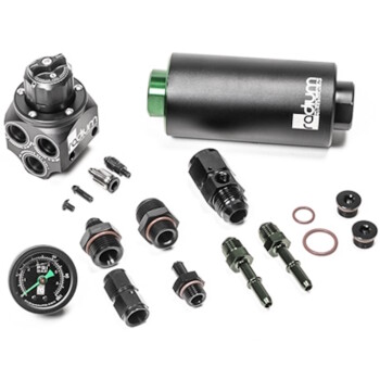 FPR and Fuel filter kit - stainless - BMW E46 M3 | Radium