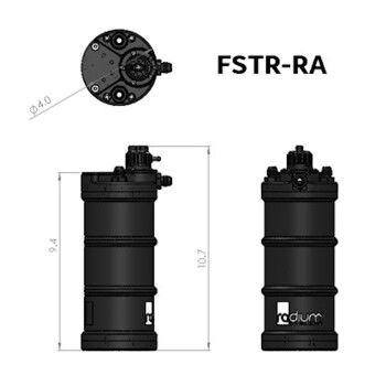 FSTR-RA Kraftstoff Surge Catch Tank mit int. Druckregler | 20-1933