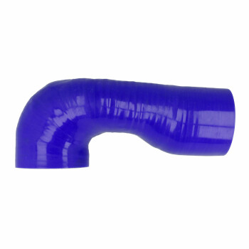 90° grad Silikon Bogen Cobra Style 4.0" / 102mm - blau