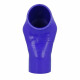 90° grad Silikon Bogen Cobra Style 4.0" / 102mm - blau