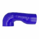 90° grad Silikon Bogen Cobra Style 4.0" / 102mm - blau