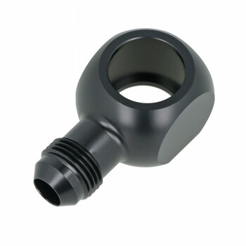 Banjo fitting M22 x 1,5mm to Dash 10 - Satin Black