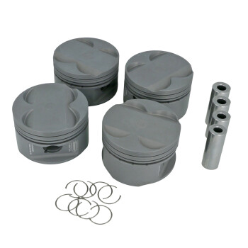 Piston Set (4 pcs) for HONDA B16A DOHC VTEC (81,50mm,...