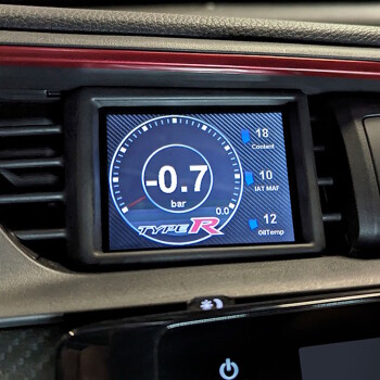 CANchecked MFD32 GEN 2 - 3.2" OBD2 Display Honda Civic Type R FK8 (MK10) - LHD