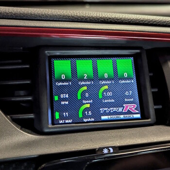 CANchecked MFD32 GEN 2 - 3.2" OBD2 Display Honda Civic Type R FK8 (MK10) - LHD