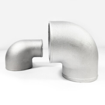 Aluminium Rohrbogen Reduzierung - extrem kurz - Guss 76 - 89mm | TRE