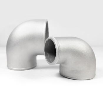 Aluminium Rohrbogen Reduzierung - extrem kurz - Guss 76 - 89mm | TRE