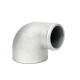 Aluminium Rohrbogen Reduzierung - extrem kurz - Guss 76 - 89mm | TRE