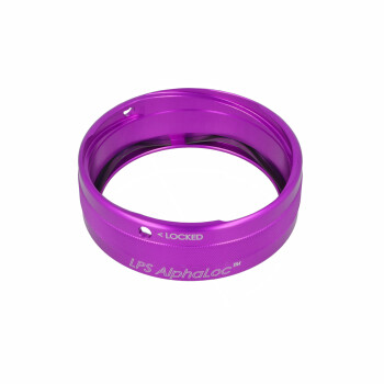 LPS AlphaLoc 3.5" / 89 mm Schnellverschlussschelle Violett