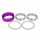 LPS AlphaLoc 3.5" / 89 mm Schnellverschlussschelle Violett