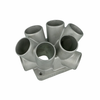 6-Cylinder Stainless Steel Turbo Collector T4 Twinscroll...