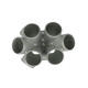 6-Cylinder Stainless Steel Turbo Collector T4 Twinscroll (int. WG & ext. WG)