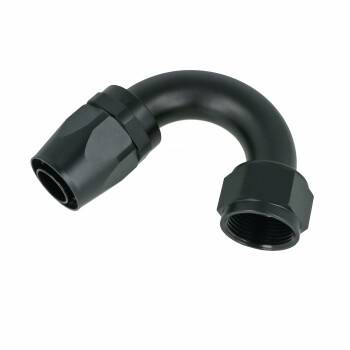 Clearance - 150 Degree Hose End Fitting, Hose Size: -16 AN