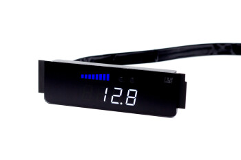 P3 Analog Gauge - VW Golf Mk5 (2005-2009) LHD, Blue bars...