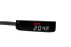 P3 Analog Display - VW Golf Mk5 Polo (2009-2018) LHD, Roter Balken / Weiße Ziffern