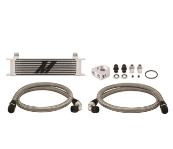 Universal Thermostatic 10 Row Oil Cooler Kit | Mishimoto