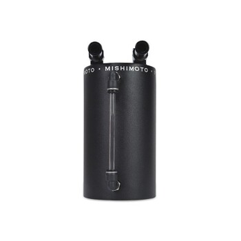 Öl Catch Can aus Aluminium Mishimoto / groß / schwarz | MMOCC-LAWBK