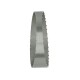 90° Pie Cut with Spigot 89mm x 1.5 - Norm 2 - Radius R76 - Angle Segment 15° - Stainless Steel