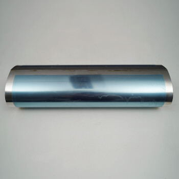Clearance - Stainless steel muffler housing / jacket 110x163 mm, length 476 mm TIG welded