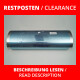 Clearance - Stainless steel muffler housing / jacket 110x163 mm, length 476 mm TIG welded