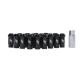 Verriegelnde Radmuttern Mishimoto M12 x 1,25 / schwarz | MMLG-125-20LBK
