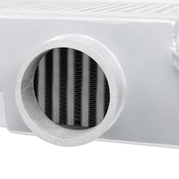 Performance Top Mount Ladeluftkühler Kit Mishimoto Subaru WRX/STI / 08-15 / silber LLK / blaues Silikon | MMTMIC-STI-08SLBL