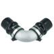 90° Alubogen gegossen 57mm (2.25") - enger Radius