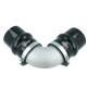 90° Alubogen gegossen 63,5mm (2.5") - enger Radius