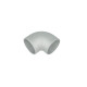 90° Alubogen gegossen 76mm (3") - enger Radius