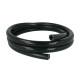 Silicone Vacuum Hose Reinforced 8mm (0.325") ID, Black, 3m (9ft) Roll
