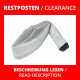 Clearance carbon fiber heat protection hose - 31mm diameter - leftover piece 85cm