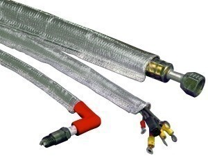 Clearance heat protection hose closed 25mm, leftover...