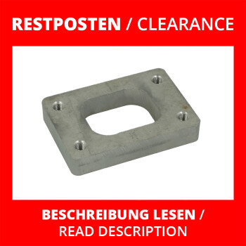 Restposten-Edelstahl Krümmerflansch T25 extra dick