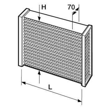 Setrab ProLine IC High-Performance Intercooler Core 580 x...
