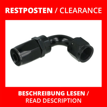 Restposten -08 AN / Dash 8 Schlauchanschluss Fitting drehbar 90grad | RHP