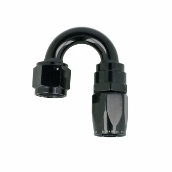 Clearance -08 AN / Dash 8 Hose Connection Fitting Swivel 180 degrees | RHP