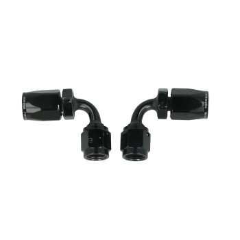Clearance -04 AN / Dash 4 Hose Connection Fitting 90 degrees | RHP (2 pieces)