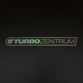 TurboZentrum Aufkleber HALO BLACK - 20cm