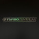 TurboZentrum Aufkleber HALO BLACK - 20cm