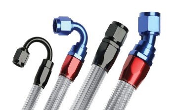 -12 AN / Dash 12 Hydraulic Double Braided Hose Stainless...
