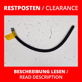 Clearance hydraulic hose Dash 10 - 66cm - black nylon