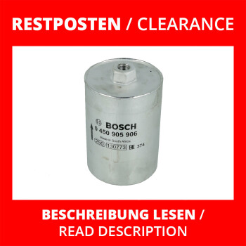 Clearance - petrol filter / fuel filter Bosch F5906