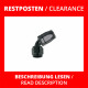 Clearance -08 AN Non-swivel hose end 60° | RHP