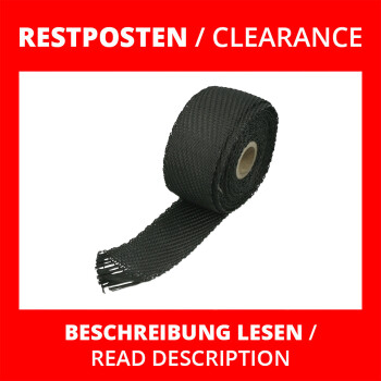 Clearence-Heat wrap - black, 50mm width