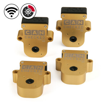 CANchecked BMU04 - Bremsen Temperaturüberwachung SET / Wireless mit Ladekoffer