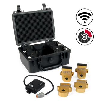 CANchecked BMU04 - Bremsen Temperaturüberwachung SET / Wireless mit Ladekoffer